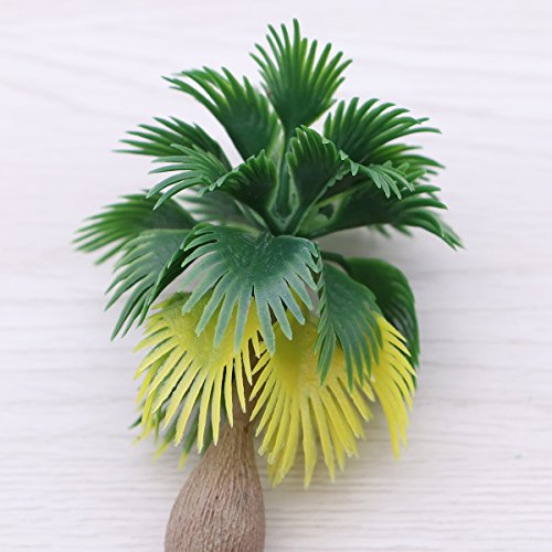 NUOLUX 15pcs Model Train Palm Trees 5 Size Tropical Forest Landscape Scale N Z 1:100-1:300 - Thumbnail 5