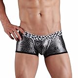 XUBA Mens Low Rise Sexy Underwear Trunk Boxer Brief 1110