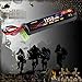 FCONEGY Lipo Battery 1200mAh 11.1V Stick Pack with Small Tamiya Plug for Airsoft Gun