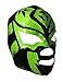 Sombra Adult Lucha Libre Wrestling Mask (pro-fit) Costume Wear - Black/Green