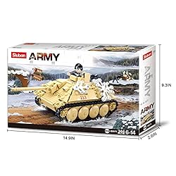 Sluban Building Blocks Toy Army Battle of Budapest