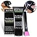 SHILLS Black Mask, Blackhead Peel Off Mask, Blackhead Remover Mask, Charcoal Mask, Black Mud Face Mask x1, black mask x1, Blackhead Cleansing Brush Kit