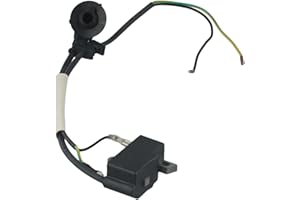 Replacement Ignition Coil Module for Chainsaws – Compatible with OEM Part Numbers 1124, 400, and 1301 – High-Durability Ignit