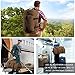 Travel Backpack, Yousu Large Canvas Backpack Vintage Travel Duffel Bags Classic Casual Daypack Duffle Bookbag for Men 3-In-1 Coffee