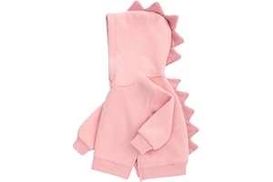 famuka Little Kids Dinosaur Hoodie Toddler Boy Girl Sweatshirt Unisex Casual Tops