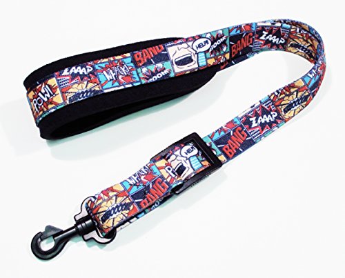 Vintage Comics Neoprene padded Saxophone strap with locking swivel snaphook for Alto, tenor or Soprano Sax Model SSXW Vintage Comics by Legacystraps