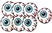 1 X MISHKA EYEBALL SKATEBOARD PATCHES EMBROIDERED # WITH FREE GIFT