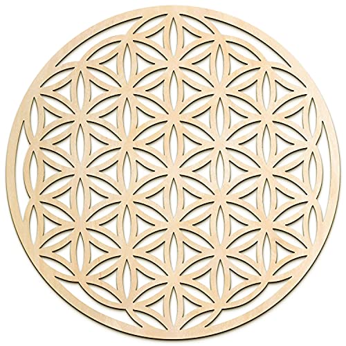 Fourth Level Mfg. Designs Flower of Life, Seed of Life,Wall Sculpture home decor, wooden wall art, sacred geometry art, wall decorations, chakra banner, crystal grid — image 1