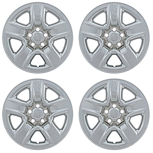 OxGord Wheel Skin for Toyota Rav4 (Pack of 4) Wheel Covers - 17 inch Chrome Impostors