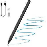 Moko MPP 2.0 Tilt Pen for HP 2-in-1 Touchscreen Laptops, 4096 Pressure | Rechargeable Stylus Pen for HP Omnibook/Envy X360/Pavilion X360/Specter X360, ASUS Vivobook Flip 14/12, Kobo Libra Colour