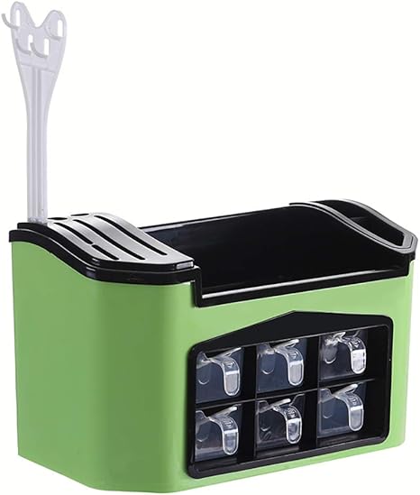 Amazon Surenhap キッチン収納 保存容器 ホーム 食器 キッチン用品 まな板スタンド キッチンストッカー キッチン 多機能 収納用 キッチンステンレススチール 収納ラックツール チョッピングラックカトラリー多機能 グリーン 調味料 スパイスラック オンライン通販