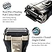 Men's Electric Foil Shaver Wet and Dry Waterproof with Sidebums Pop-Up Trimmer USB Fast Charging One-Key Lock
