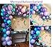 Mermaid Balloon Garland Arch Kit 122Pcs 16ft Long Gold Foil Tail Balloons Party Decorations for Girls Kids