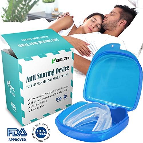 Anti Snoring Devices Stop Snoring Solution FDA-Approved Snore Stopper (Blue)