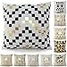 Olibay Cotton Linen Printing Pineapple Throw Pillow Case Sofa Cushion Cover Home Decor 18x18inch
