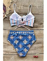 Bikini de cintura alta para dama con forro Sunny Days