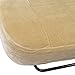 Fine Velvet Seat Covers for Car SUV Van - Durable Rich Velour Fabric Front Pair - Driver & Passenger (Beige)