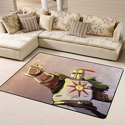 SHINIUCUN Dark Souls - Alfombra antideslizante para salón ...