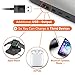 LXORY Dual Wireless Charging Pad - Double Qi Fast Charger for Two Phones (9W/Pad) - AirPods Wireless Charger Compatible with iPhone X/8, S10/S9 + All Qi Ready Phones - Charging Mat 18W Adapter Incl.