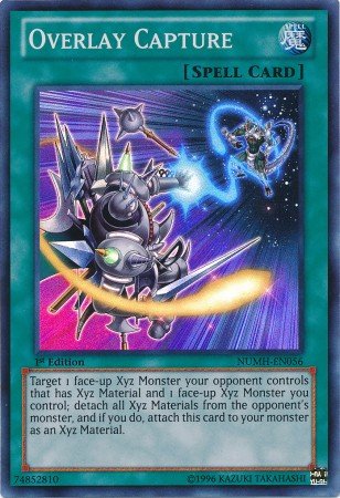 Yu-Gi-Oh! - Overlay Capture (NUMH-EN056) - Number Hunters - 1st Edition - Super Rare