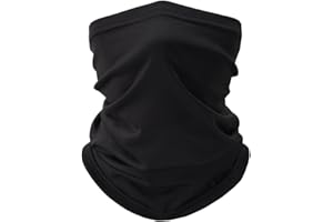 SRLLBBY Fishing Neck Gaiter, Sun Protection Face Mask, Cooling Neck Shield Scarf Cycling Balaclava Bandana for Men and Women