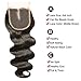 Beauty Forever Hair 3 Bundles Brazilian Virgin Hair Body Wave with 4x4 Middle Part Lace Closure, 100% Unprocessed Human Hair Weave Extensions Nature Color (10 12 14+10)