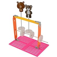 lala dream DIY Dancing Bears Toy Model Accessories Jigsaw Puzzle Toys Children Educational Toys