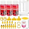 cyctravel Brake Bleed Kit for Shimano, TEKTRO, TRP Hydraulic Disc Brakes, Mountain Brake Bleed Kit Including High Performance