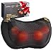 Zuzuro Shiatsu Pillow Massager with Heat – Electric Pillow Back & Neck Massager for Stress Relief & Ultimate Relaxation; Lower Back & Shoulder Massage Great gifts for men and women