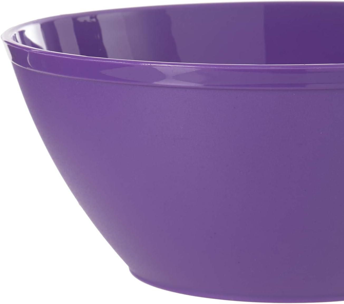 Fresco 6-inch Plastic Bowls for Cereal or Salad | set of 8 in 4 Classic Colors: Kitchen & Dining