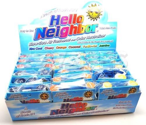 Hello Neighbor Personal Air Freshener and Odor Neutralizer (Cherry) by Hello Neighbor