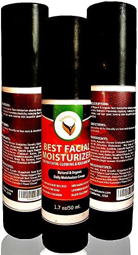 Daily Moisturizer for Dry &amp; Rough Skin 1.7 oz - Natural and Organic - Wrinkle Reducing Peptides - For all skin types - On Sale Buy Now .