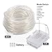 Colored LED Twinkle Rope Light Battery Operated, Greenclick 120 LEDs Neon Decorations Outdoor Light With Romote Timer Waterproof 45Ft 8 Mode String Lights For Patio, Yard, Parties, Wedding, Xmas