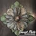 Ekena Millwork ROS02X02SPRW Springtime Square Rosette, 2 3/4