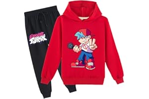 Children Set Game Hoody Top Sweatshirts Kids Clothes Girls Boys Hoodies + Pants Casual Two Piece Suit