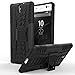 Sony Xperia C5 Ultra Case - MoKo Heavy Duty Rugged Dual Layer Armor with Kickstand Protective Cover for Sony Xperia C5 Ultra 6.0 Inch Smartphone 2015 Release, BLACK