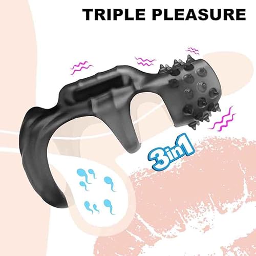 Vibrating Cock Ring, Stretchy Penis Ring Vibrator with 9 Vibration Modes  Sleeve Extender, Waterproof Adult Sex Toys for Men Couples Pleasure Men's  Sex Toy Vibrators. in Saudi Arabia | Whizz Amazon.com Stores