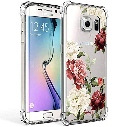 Case for Samsung Galaxy S7 Edge Flowers Pattern Print for Girls