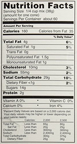 KRUSTEAZ WAFFLE CONE MIX 5LB (2 BAGS) RESTAURANT QUALITY