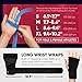 B2FIT PRO Workout Gloves With Wrist Support - Ventilated Weight Lifting Gloves With Genuine Leather Palm For Strong Grip - Gym Gloves For Men & Women - Ideal For Weightlifting, Crossfit