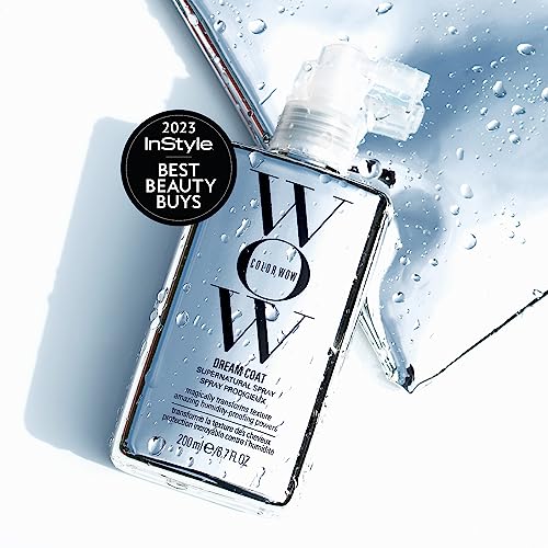 COLOR WOW DREAM COAT SUPERNATURAL SPRAY, 6.7 FL OZ – KEEP YOUR HAIR FRIZZ-FREE AND SHINY NO MATTER THE WEATHER WITH AWARD-WINNING ANTI-HUMIDITY TREATMENT