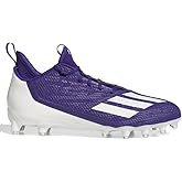 adidas Adizero Scorch Men's Football Cleats, Purple/White, 15 M US