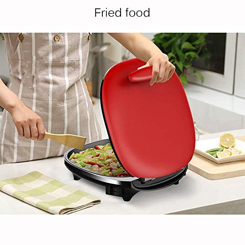 Bdesign Double Up Compact elektrische koekenpan Hot Oven met Dual kookpannen Nonstick, for Pizza, Burgers, koekjes… - Afbeelding 4