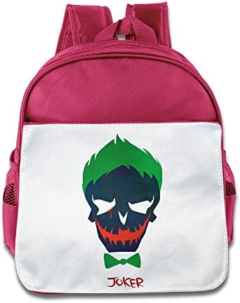 ELF STORY - Suicide Squad Joker Little Kid Baby Boys Girls Toddler School Backpack Pink