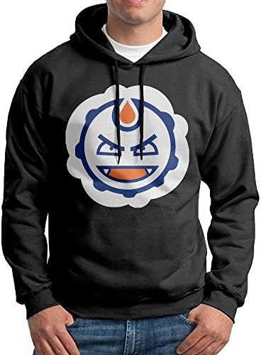 Memoy Men's Hockey Oiler Monster New Outwear Jacket M Black