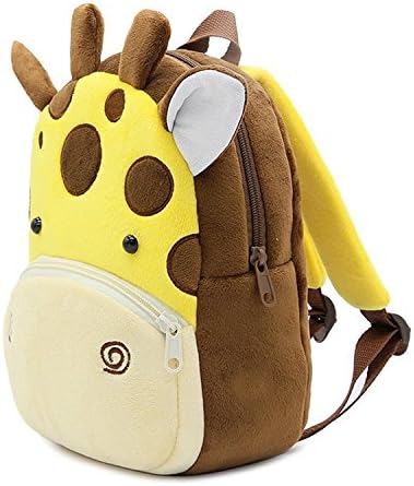 BJYOYO Cute Animal Toddler Baby Backpack Plush Toy Backpack Travel Bag for 2-5