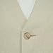 Linen 5 Button Vest