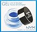NYX Professional Makeup Gel Eyeliner and Smudger, Samantha, Cobalt Blue, 0.11 Ounce