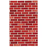 JOYIN Brick Wall Backdrop 4FT by 30FT Party Accessory Halloween Wall Decorations