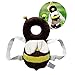 [KuYou] Baby Toddlers Head Protective , Adjustable Infant Safety Pads For Baby Walkers Protective Head and Shoulder Protector Prevent Head Injured Suitable Age 4-12 Months,Ladybugs (Yellow +White)